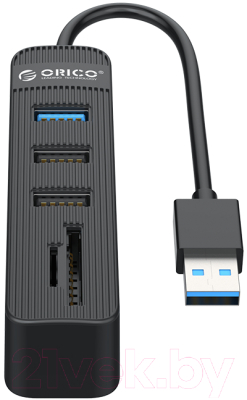 USB-хаб Orico TWU32-3AST (черный)