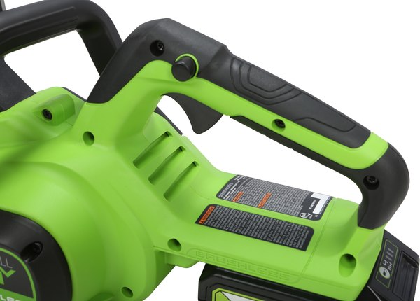 Пила цепная аккумуляторная Greenworks GD24CS30 бесщеточная 24V 30см / 2007007UA (c АКБ 2Ач и ЗУ)