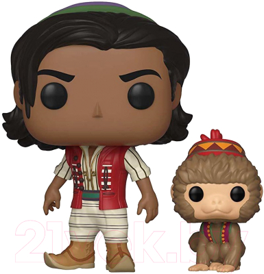 

Набор фигурок Funko, POP! Vinyl: Disney: Aladdin (Live):Aladdin w/Abu 37022 / Fun2060