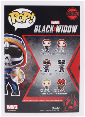 Фигурка коллекционная Funko POP! Bobble Marvel Black Widow Taskmaster 46684 / Fun2549416