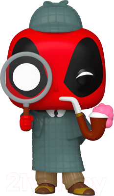

Фигурка Funko, POP! Bobble Marvel Deadpool 30th Sherlock Deadpool 54691