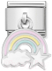 Миниатюра изображения товара Звено для браслета NominatioN Подвеска Радуга Звезда и Облако 331805/17