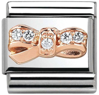 

Звено для браслета NominatioN, Бант 430302/12