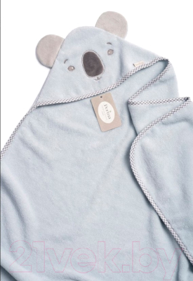 Полотенце с капюшоном Perina Коала / ПД-06.1.95 (серый)