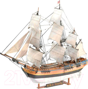 

Сборная модель Revell, Английский парусник H.M.S. Bounty 1:110 / 5404