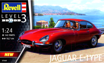 

Сборная модель Revell, Jaguar E-Type Coupé 1:24 / 7668