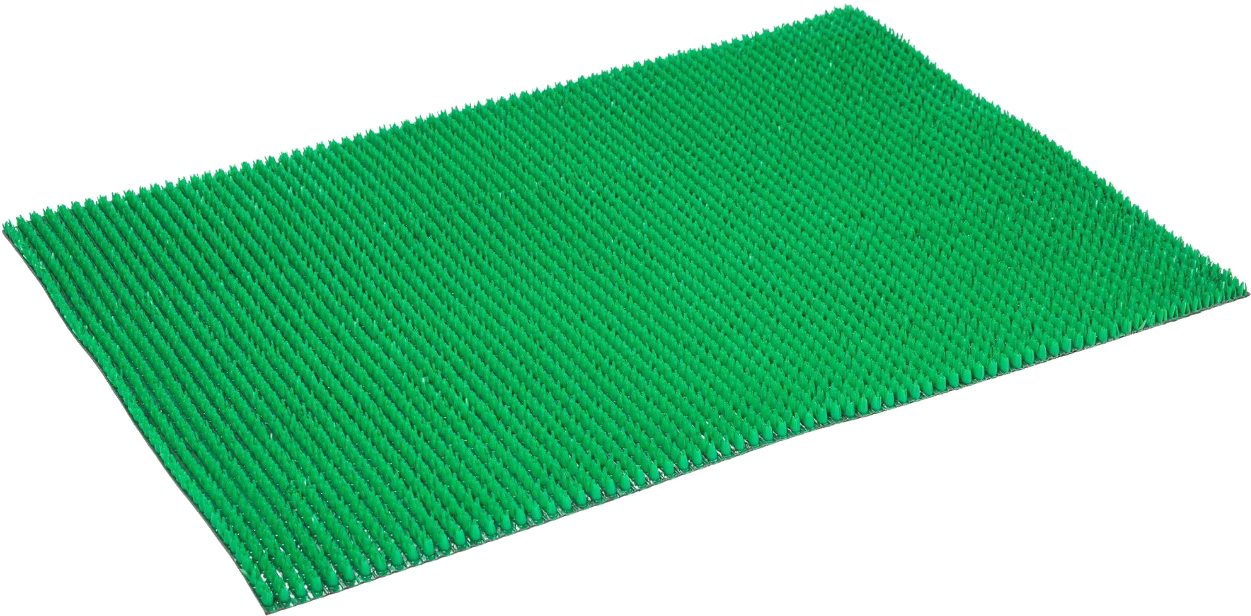 Коврик грязезащитный Kovroff Щетинистый 60x90 / 12163 (зеленый)