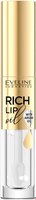 Масло для губ Eveline Cosmetics Rich Lip Oil Кокос (4.5мл) - 