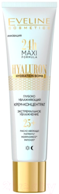 

Крем для лица Eveline Cosmetics, 24h Maxi Formula Глубоко увлажняющий крем-концентрат 25+