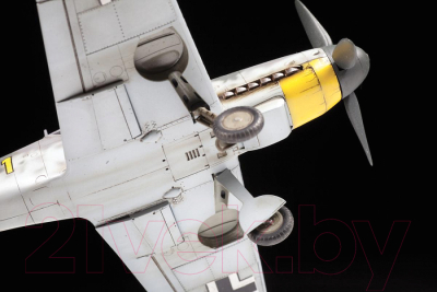 Сборная модель Звезда Самолет Мессершмитт BF-109 G6 / 4816