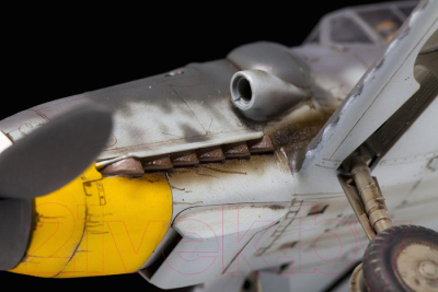 Сборная модель Звезда Самолет Мессершмитт BF-109 G6 / 4816