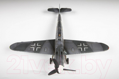 Сборная модель Звезда Самолет Мессершмитт BF-109 G6 / 4816