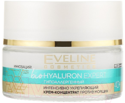 Крем для лица Eveline Cosmetics Biohyaluron Expert Укрепляющий Против морщин 40+ (50мл)