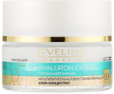 Крем для лица Eveline Cosmetics Biohyaluron Expert Мультипитательный Восстанавливающий 60+ (50мл)