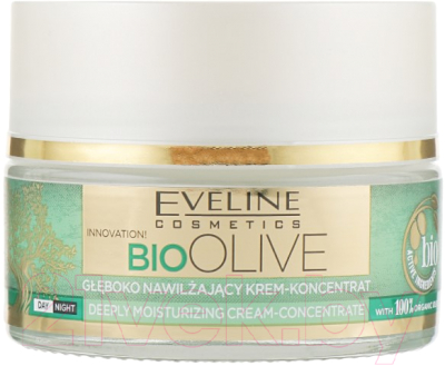 Крем для лица Eveline Cosmetics Bio Olive Глубоко увлажняющий концентрат (50мл )