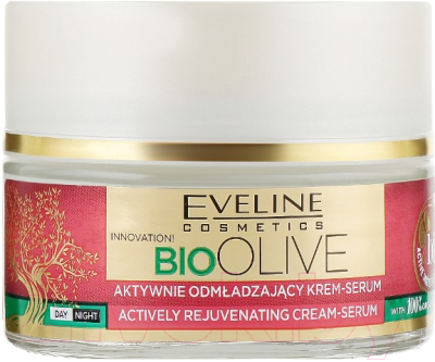 Крем для лица Eveline Cosmetics Bio Olive Активно омолаживающий сыворотка (50мл )