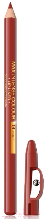 Карандаш для губ Eveline Cosmetics Max Intense 14 Nude — фото 2
