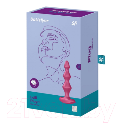 Вибропробка Satisfyer Lolli Plug 1 / J2018-136-2 (розовый)