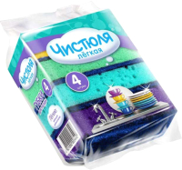 

Набор губок для мытья посуды Чистюля, Легкая