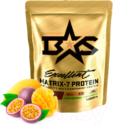 Протеин Binasport Экселент Матрикс-7 (1000г, манго-маракуйя)