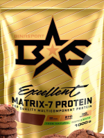 Протеин Binasport Экселент Матрикс-7 (1000г, шоколадное печенье) - 