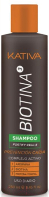 Шампунь для волос Kativa Biotina Против выпадения волос (250мл)