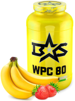 Протеин Binasport ВиПиСи 80 (1300г, клубника-банан) - 