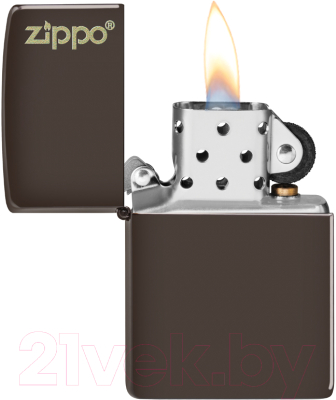 Зажигалка Zippo Classic / 49180ZL (коричневый матовый)