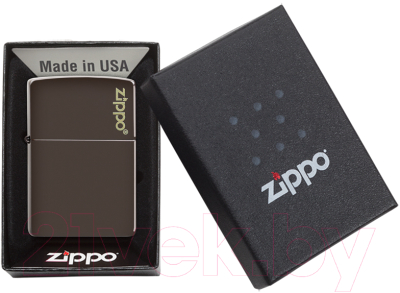 Зажигалка Zippo Classic / 49180ZL (коричневый матовый)