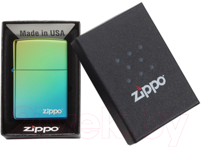 Зажигалка Zippo Classic / 49191ZL (зеленый)