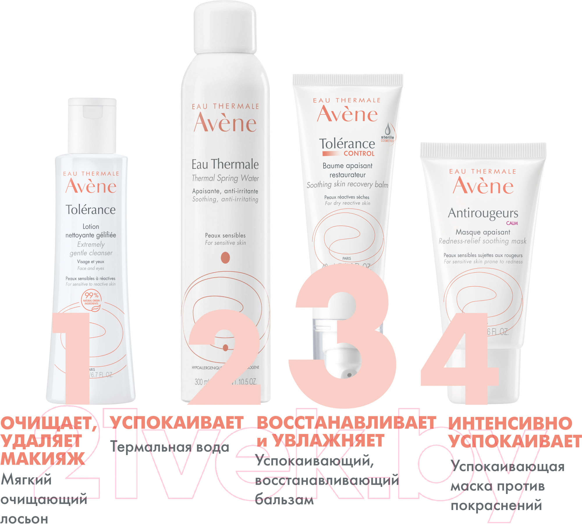 Бальзам для тела Avene Tolerance Control Успокаивающий восстанавливающий (40мл)