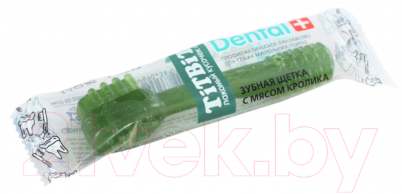 Лакомство для собак TiTBiT Dental+ Зубная щетка с мясом кролика / 19887 — фото 3