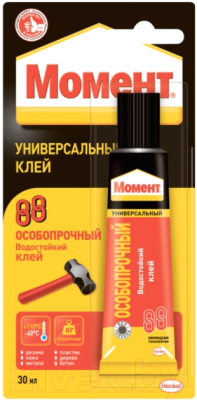 Изображение товара Клей Момент Универсальный 88 (30мл, блистер)