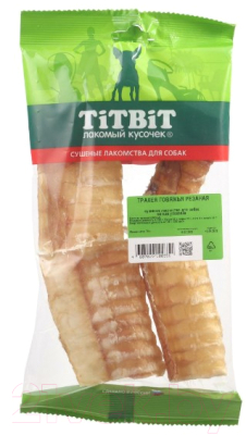 Изображение товара Лакомство для собак TiTBiT Трахея резаная / 018378