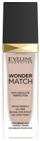 Тональный крем Eveline Cosmetics Wonder Match Адаптирующийся тон 25 Light Beige (30мл) - 