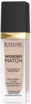 Тональный крем Eveline Cosmetics Wonder Match Адаптирующийся тон 25 Light Beige (30мл)