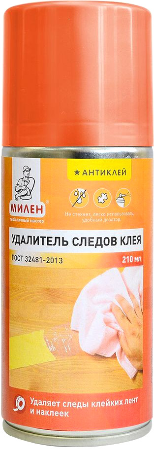 Очиститель клея и герметика Милен MS210R (210мл)