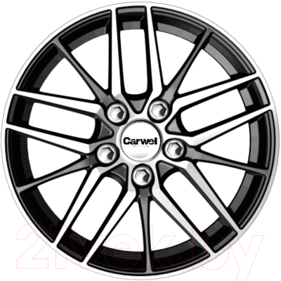 

Литой диск Carwel, Лача 16x6.5" 5x112мм DIA 57.1мм ET 46мм AB