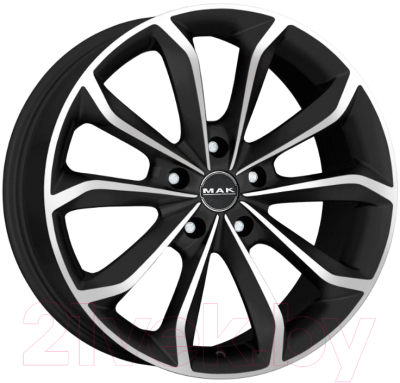 

Литой диск MAK, Xenon 20x8.5" 5x127мм DIA 71.6мм ET 50мм Ice Black