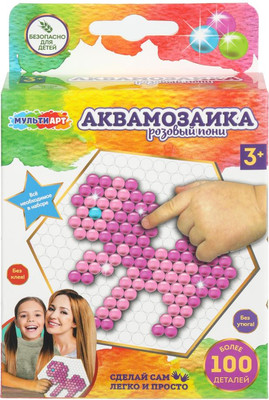 

Развивающая игра, Аквамозаика Пони / 100-AQUAMOS-1