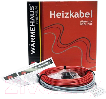 

Теплый пол электрический Warmehaus, CAB 17W-5.5m/80w