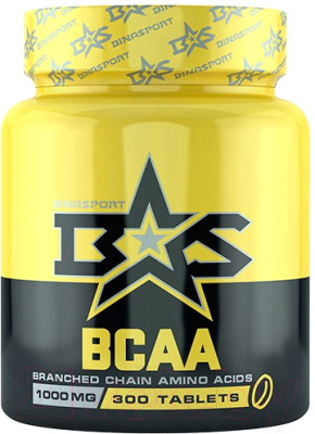 Аминокислоты BCAA Binasport №300 (1000мг)