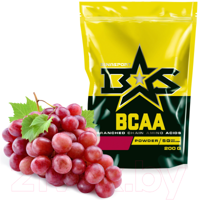 Аминокислоты BCAA Binasport Порошок (200г, виноград)