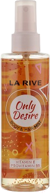 Спрей для тела La Rive Body & Hair Mist Only Desire Woman Парфюмированный (200мл)