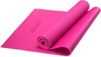 Коврик для йоги и фитнеса Starfit FM-101 PVC (173x61x0.6см, розовый) - 