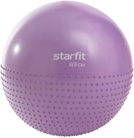 Фитбол массажный Starfit GB-201 (65см, фиолетовый пастель) - 