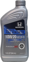 Моторное масло Honda Ultimate Full Synthetic 0W20 / 087989137 (946мл) - 