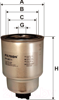 

Топливный фильтр Filtron, PP857/1