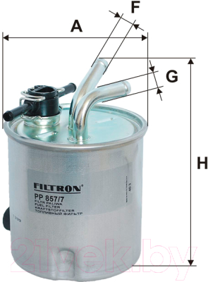 

Топливный фильтр Filtron, PP857/7