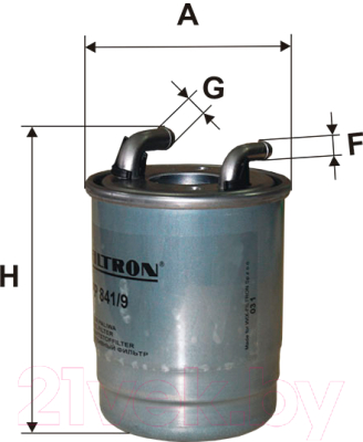 

Топливный фильтр Filtron, PP841/9